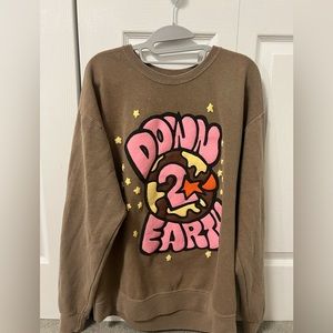 brown pacsun crewneck